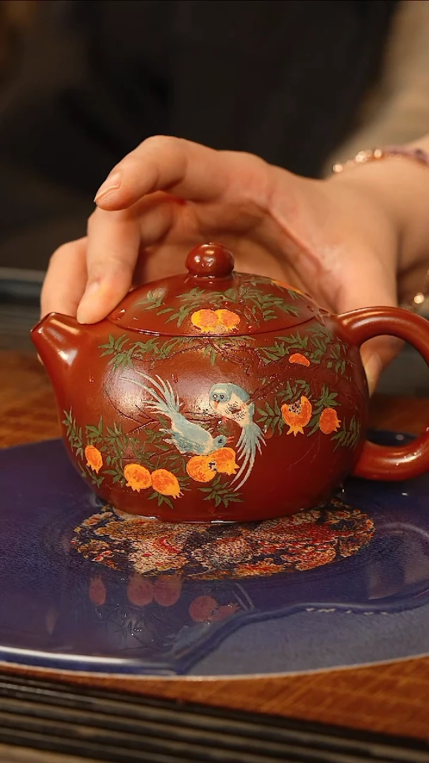 【闪购商品】紫砂茶壶WPR 大红袍 西施 300cc