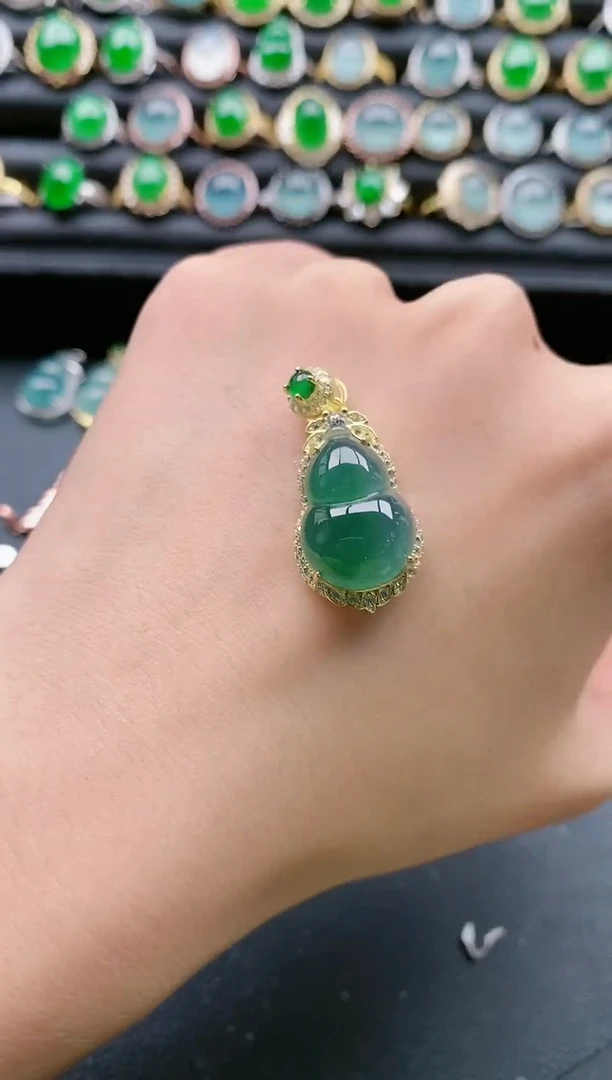 【闪购商品】翡翠戒指银S925镶嵌111111