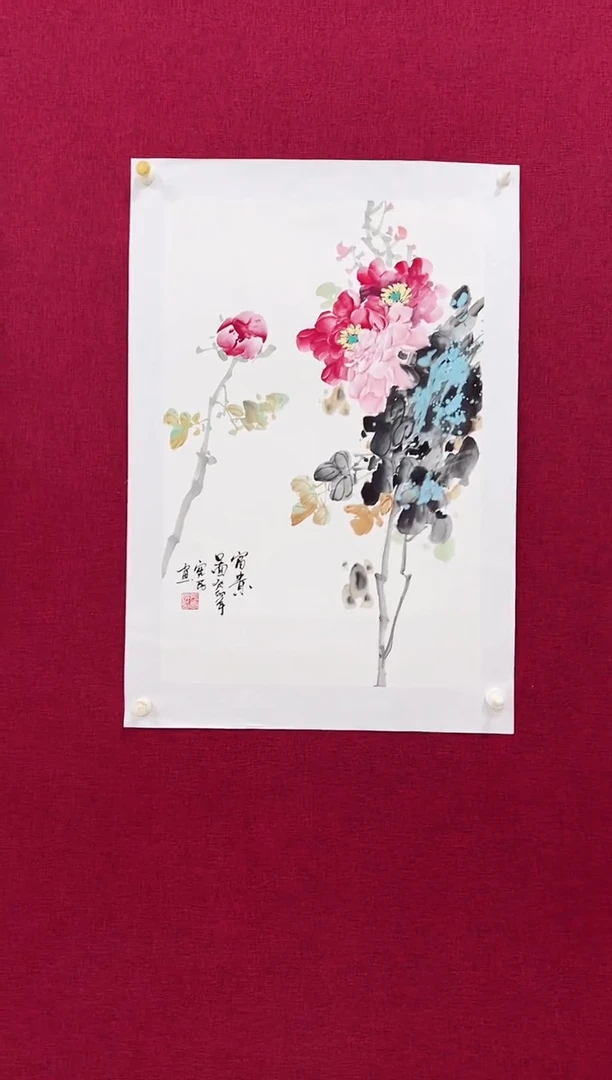 国画张现民的国画作品