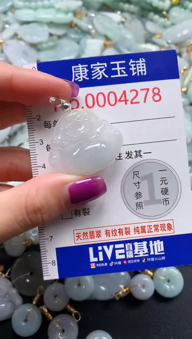 颈饰未镶嵌翡翠4278