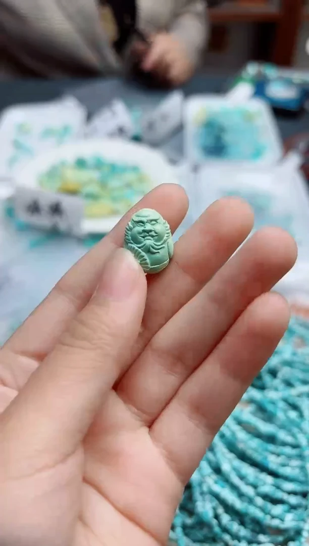 绿松石未镶嵌配饰松石配饰*1 GW