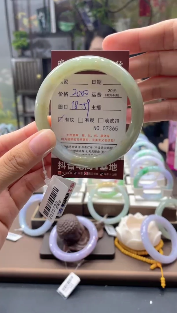 未镶嵌手镯翡翠7365****