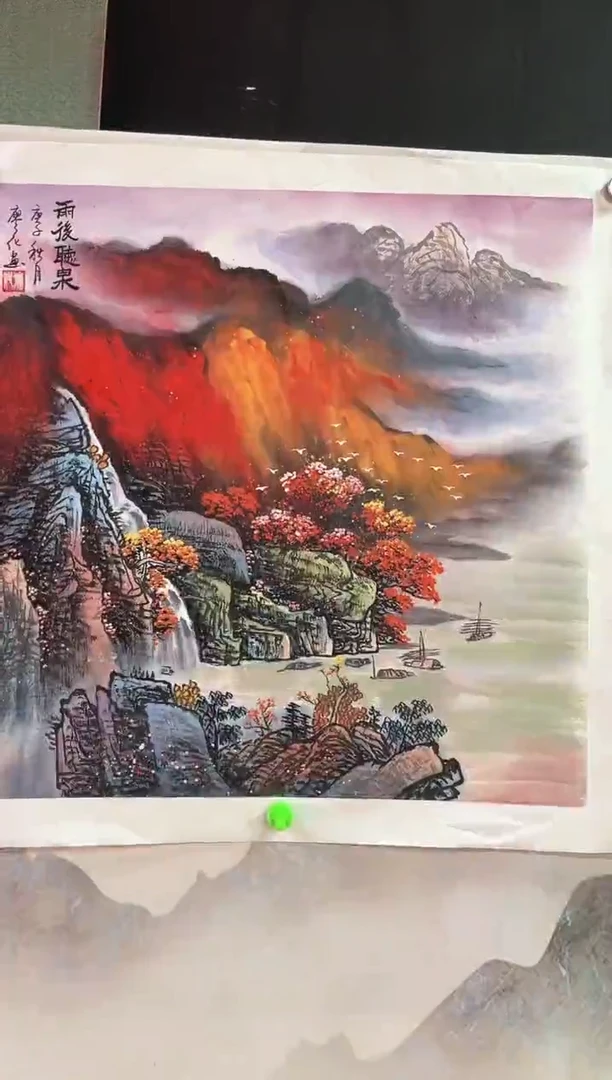 国画廖化老师国画作品