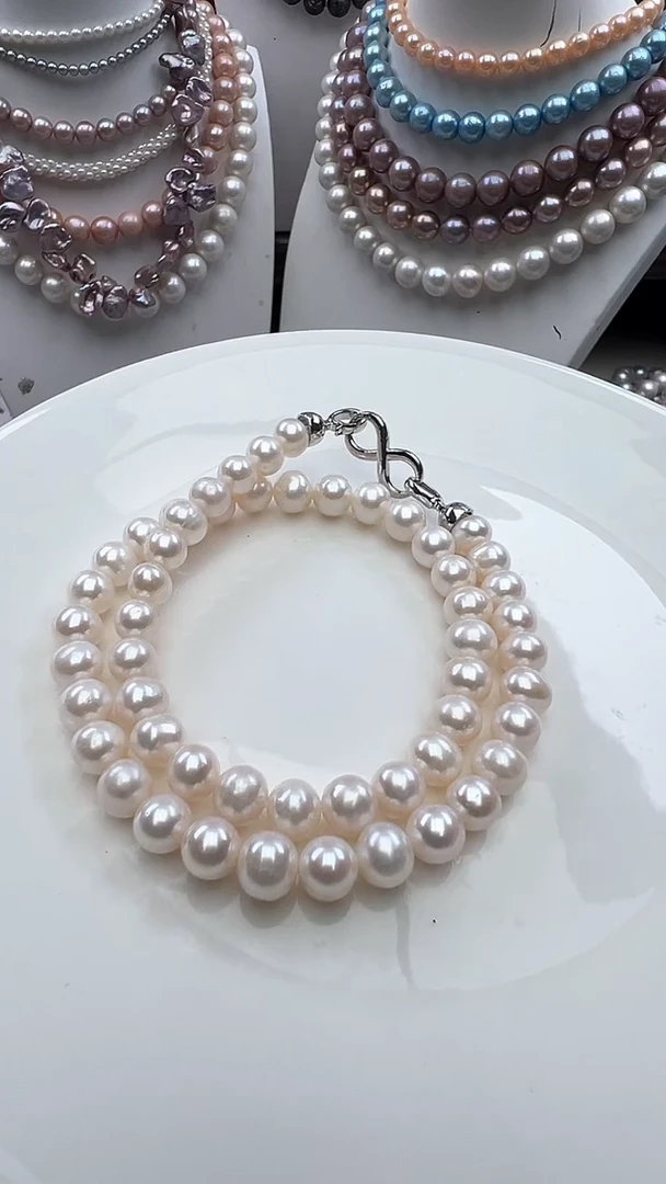 淡水珍珠未镶嵌颈饰1