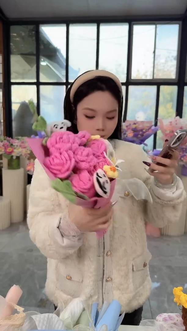 非遗手工定制花束，孤品清仓