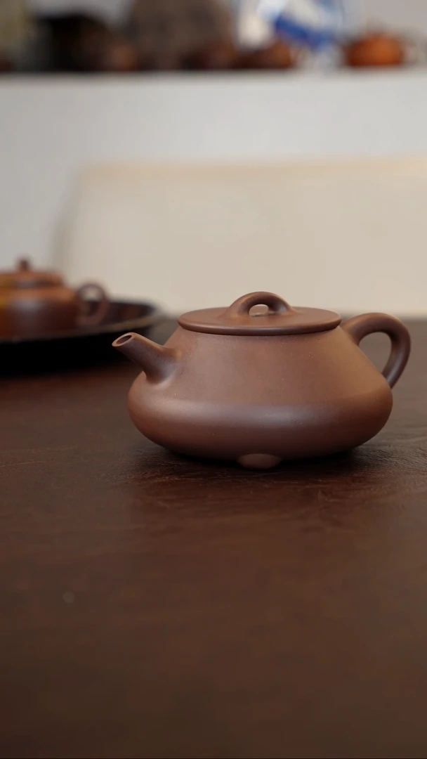 茶壶紫砂叔*唐周新硕瓢