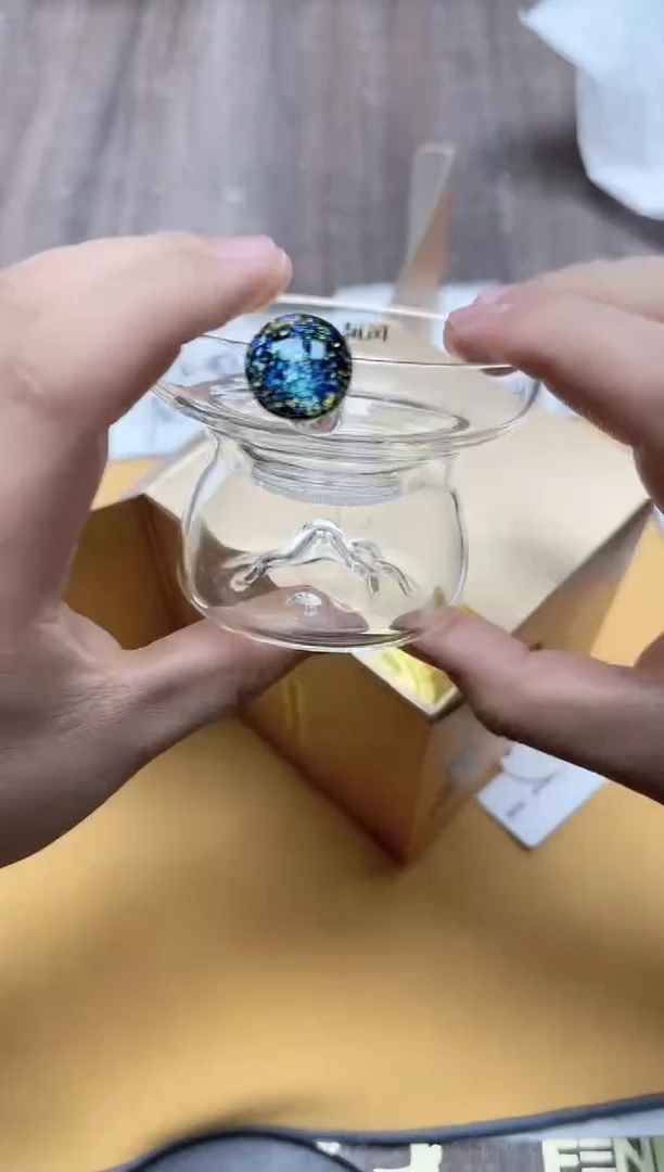 【闪购商品】其他风谜璀璨观山茶漏透明