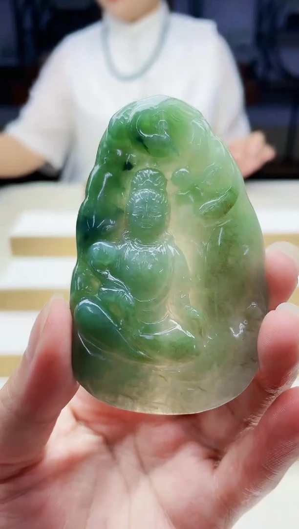 未镶嵌定制翡翠毛货09230070