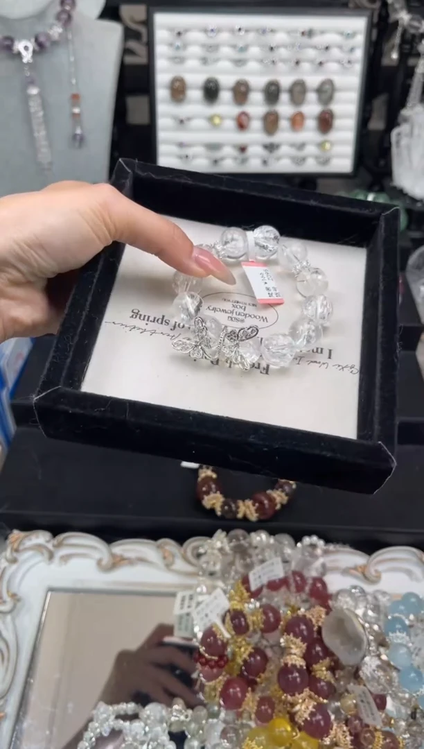 【闪购商品】水晶手链未镶嵌天然水晶 多样性发货