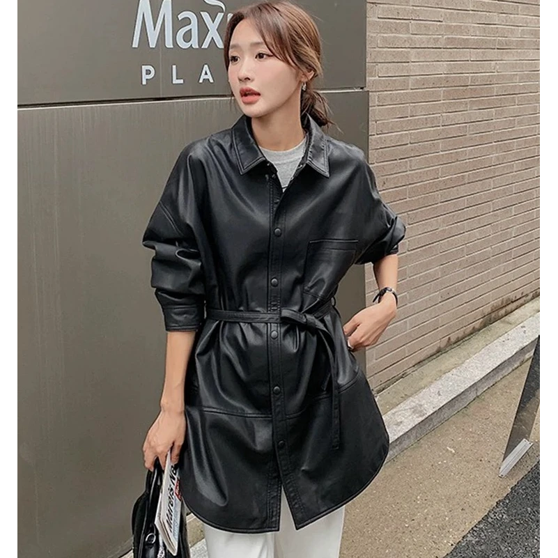 2025春款皮衣中长款轻职风短洋气收腰春秋ins韩版设计感时尚气质