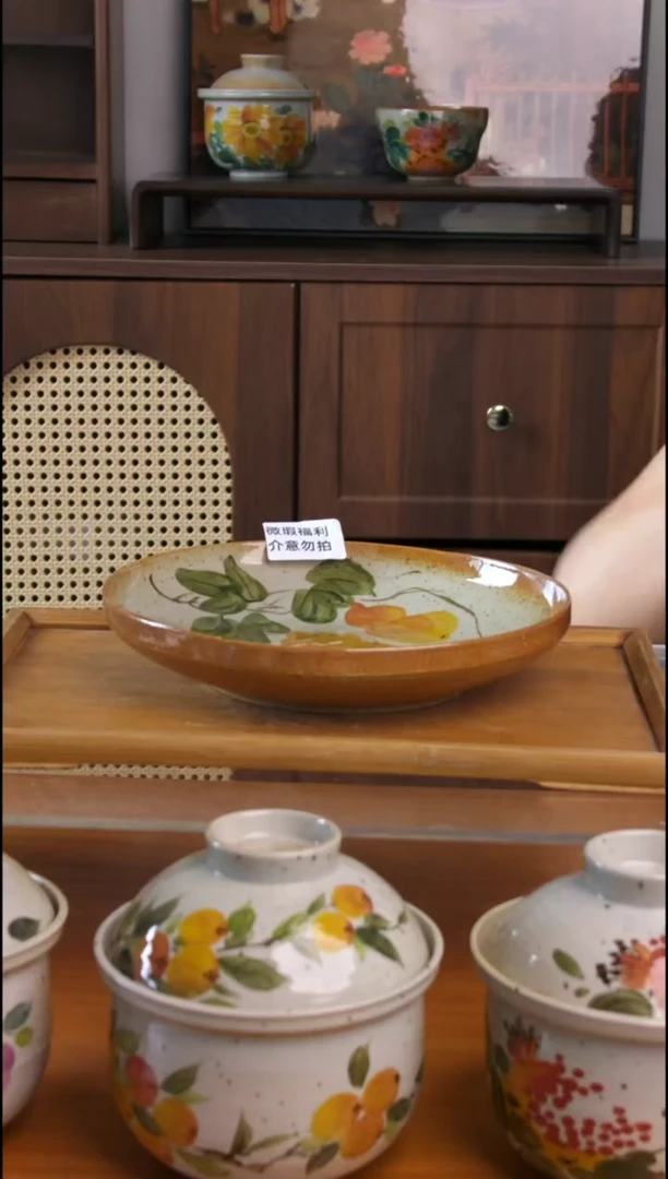 摆件景德镇陶瓷手作餐具