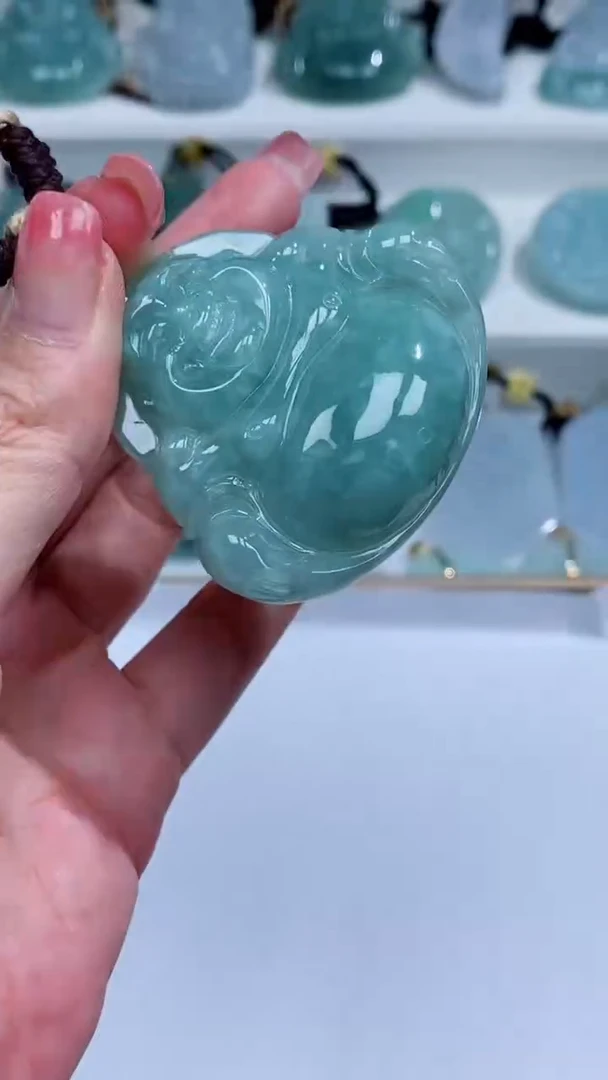 翡翠未镶嵌颈饰吊坠