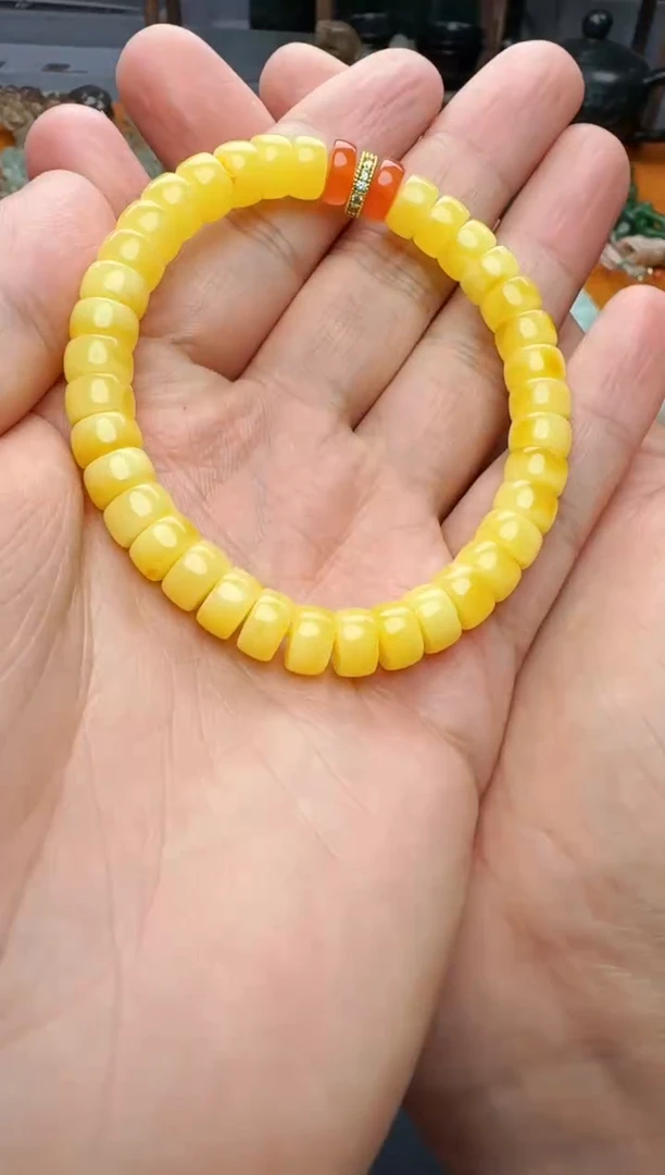 未镶嵌蜜蜡手串手串 01