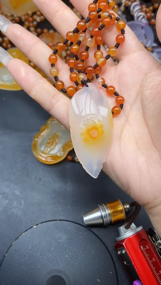 【闪购商品】玛瑙/玉髓颈饰未镶嵌ll