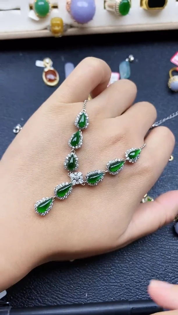【闪购商品】翡翠戒指银S925镶嵌1111