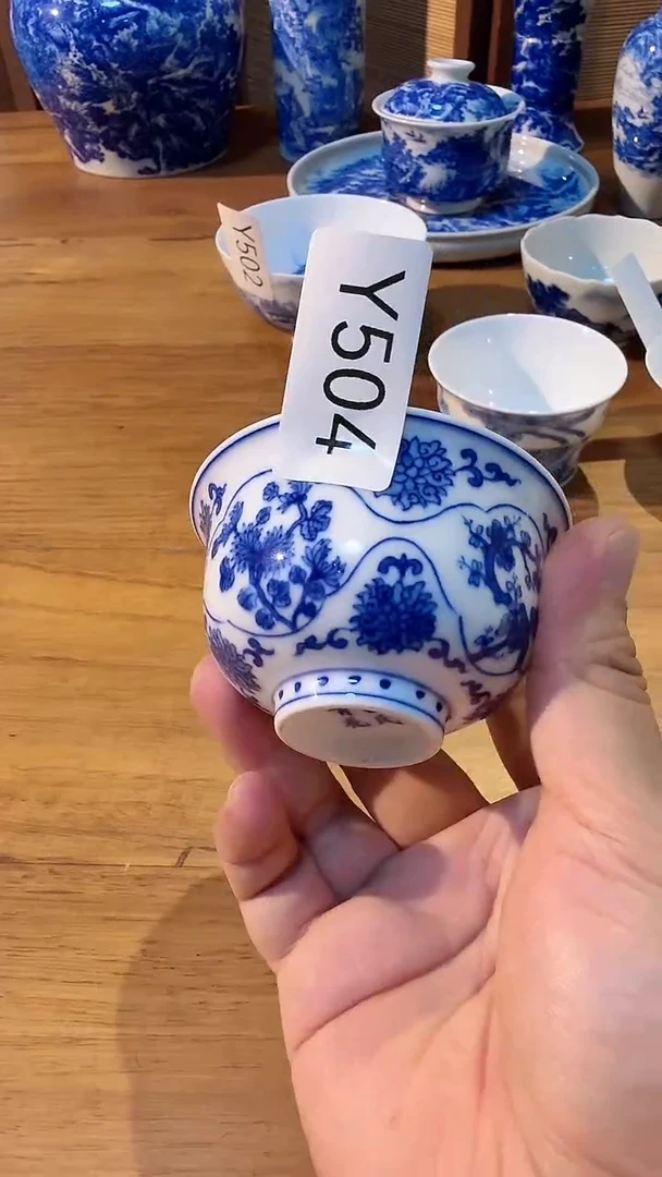 瓷片Y504家庭日用瓷器摆件