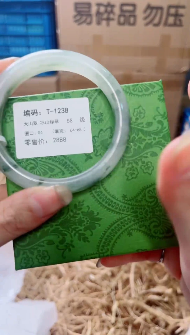 未镶嵌手镯石英质玉T-1238