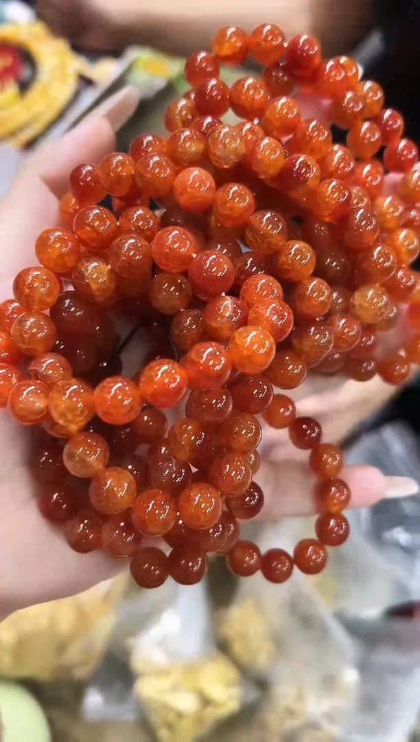 玛瑙/玉髓手串未镶嵌（多样性发货）004