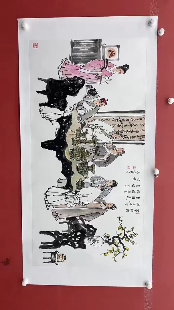 国画李耀春-8平尺-人物