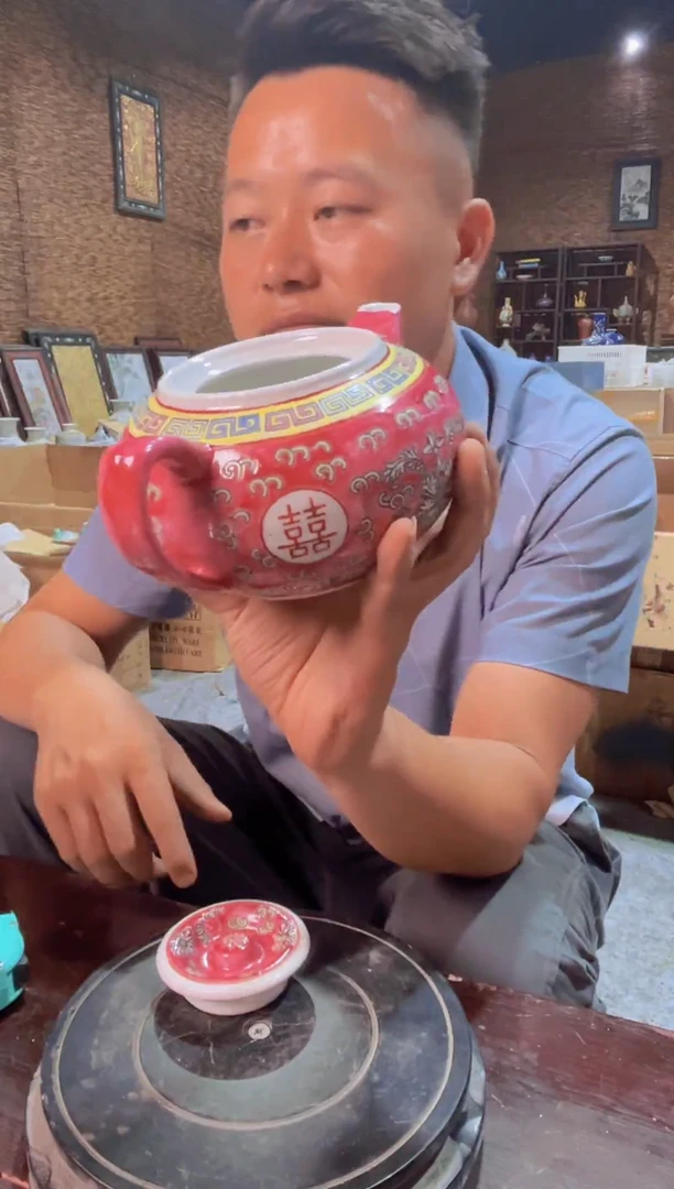 摆件景德镇陶瓷摆件F817