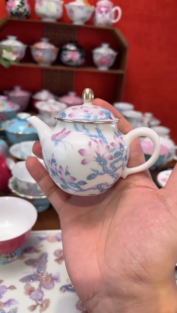 景德镇纯手绘陶瓷茶具