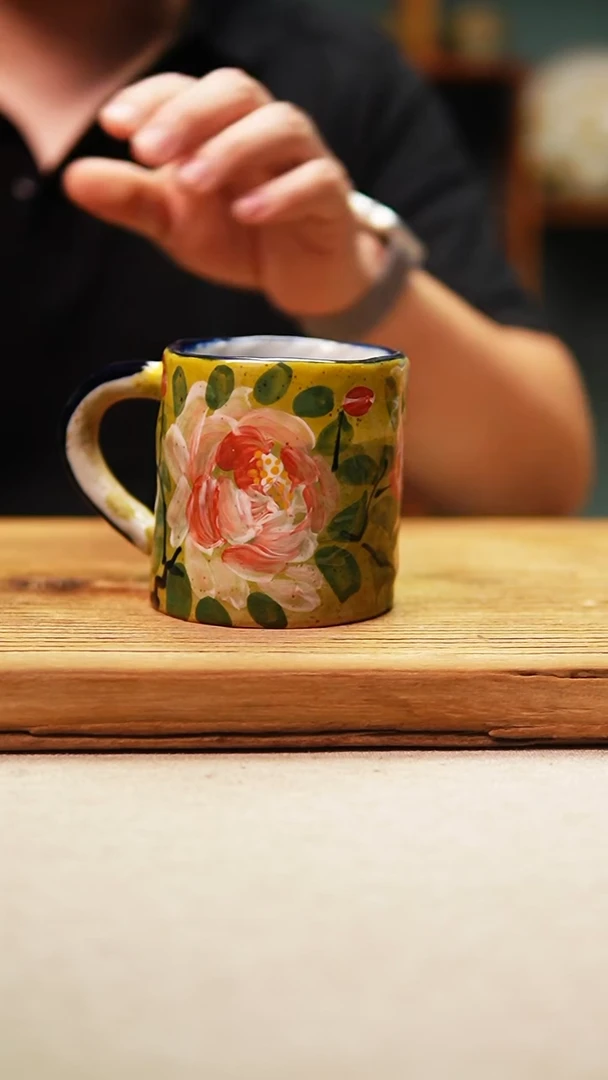 @@陶园瓷舍@@纯手工手绘@高温釉下彩