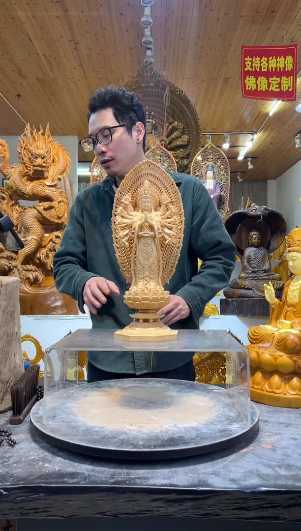 香樟木千手观音111