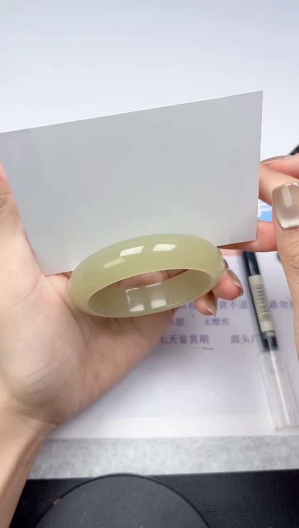 未镶嵌手镯石英质玉2-54.3