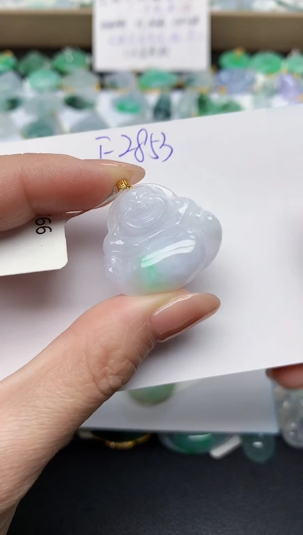 颈饰未镶嵌翡翠天然缅甸A货翡翠百元以上9元证书费自理