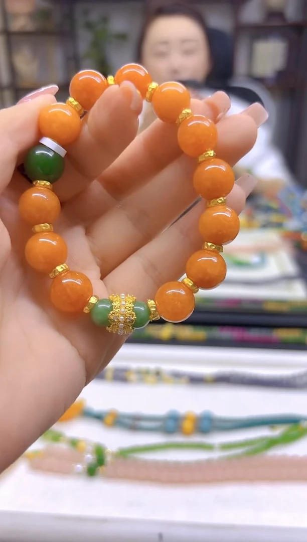 未镶嵌手链翡翠DIY款S785