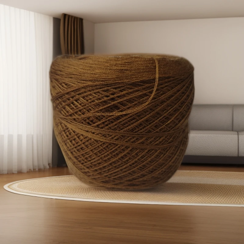 进口澳毛复古琥珀色100%超细美丽诺纯羊毛线中细中粗手编柔软亲肤