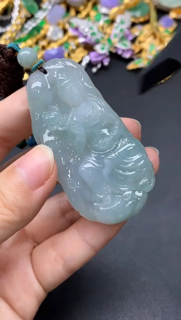颈饰未镶嵌翡翠333-中国好珍宝