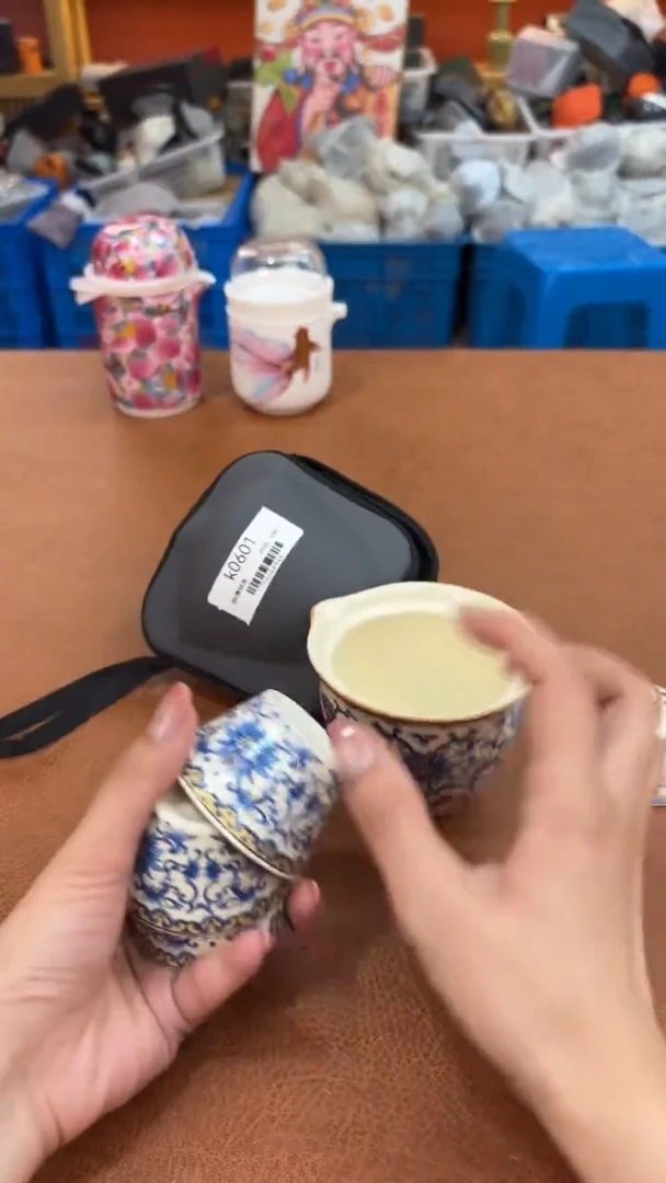 真的便宜超级出片的旅行茶具
