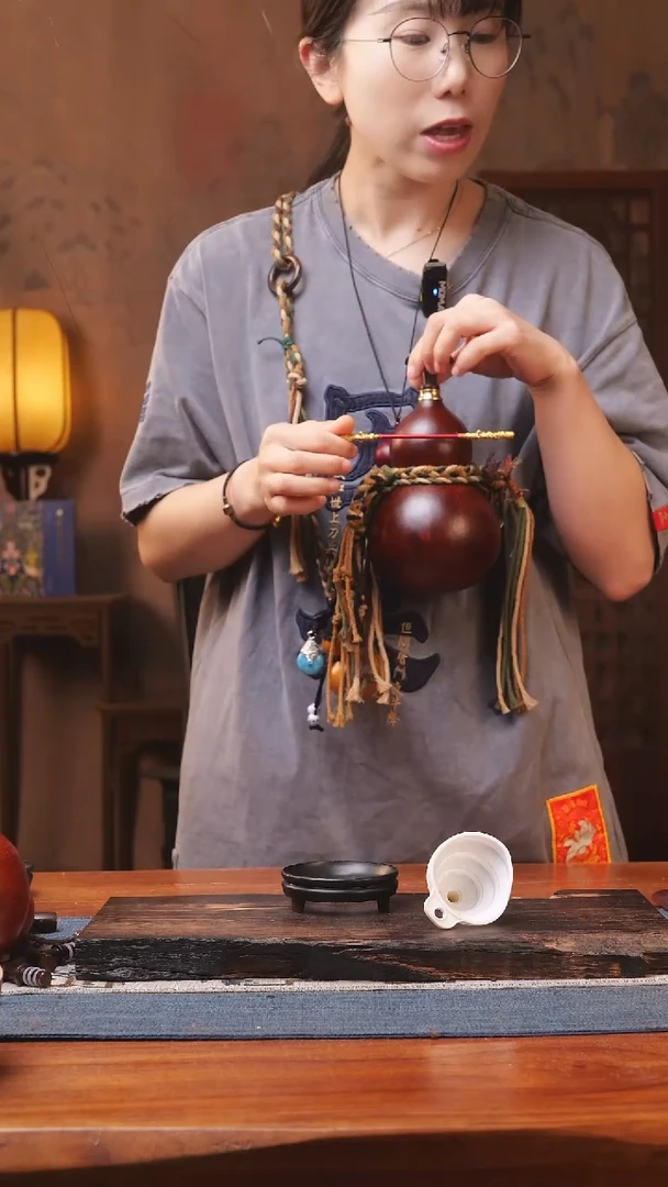 755号精品大漆葫芦防腐防渗装水茶酒
