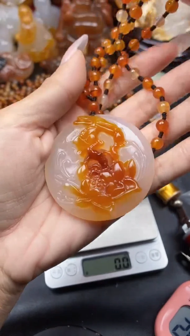 【闪购商品】玛瑙/玉髓颈饰未镶嵌ll