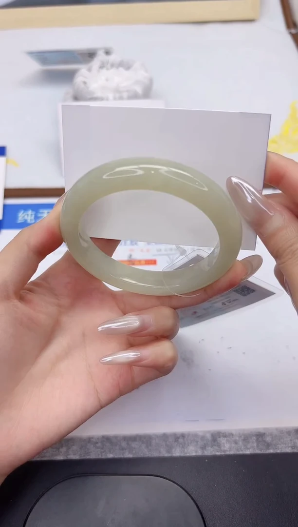 未镶嵌手镯和田玉L129-60.3qq