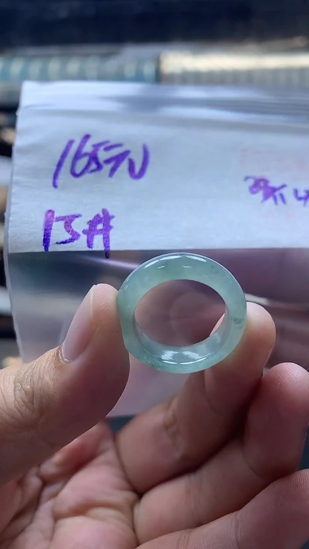 未镶嵌定制翡翠全101戒圈#165元多样性拍一发一毛货需抛光