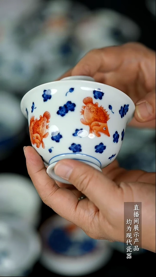 Y015诚意十足的直播间 茶具