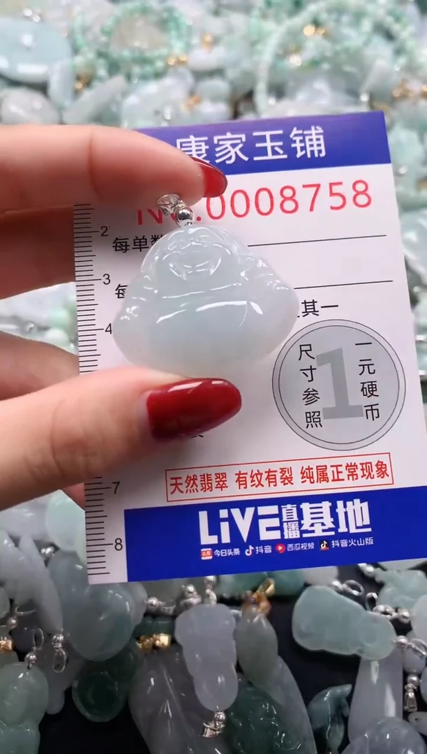 颈饰未镶嵌翡翠8758