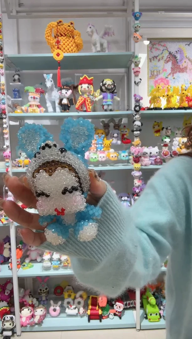 玻璃04010卡4水晶皮皮猴材料包1套