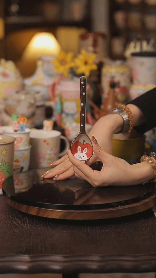 摆件景德镇釉下彩绘设计师款式陶瓷