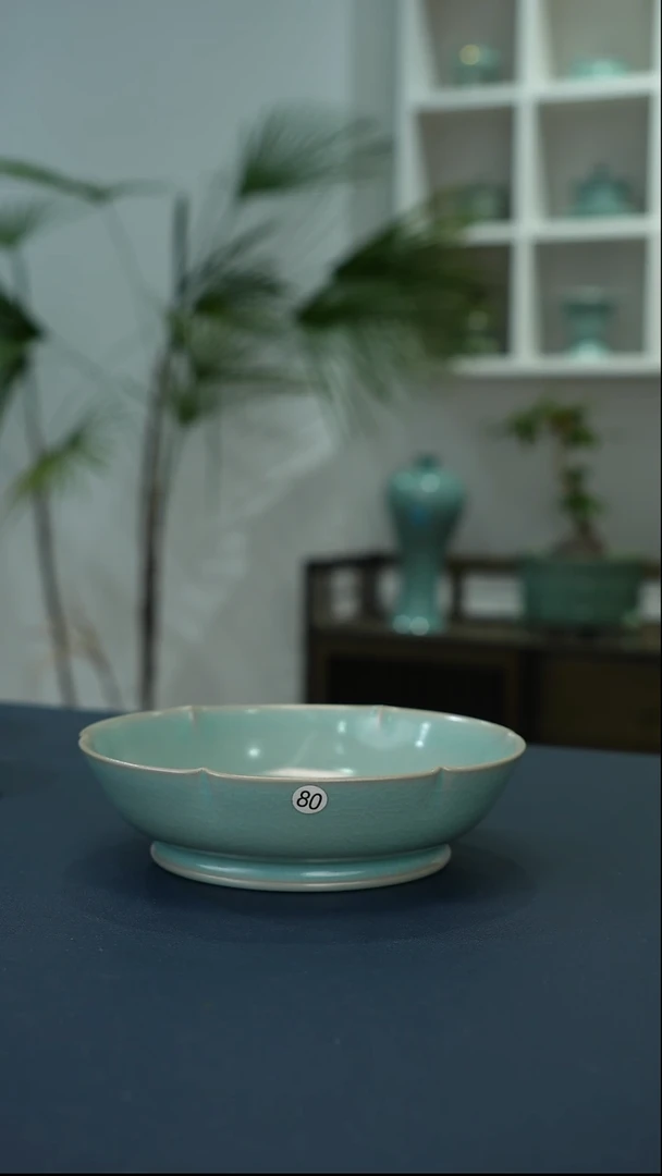 瓷片80号葵口洗14.5口径一级品福利      洁