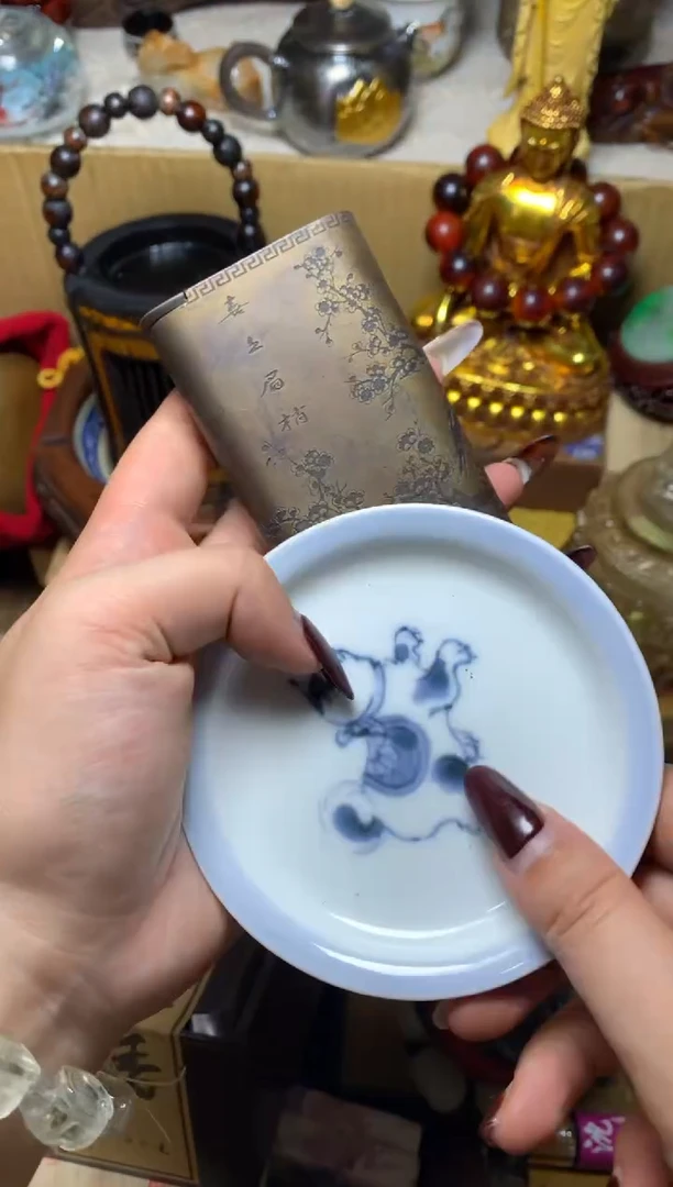 紫砂盖碗瓷器默认微瑕瓷器