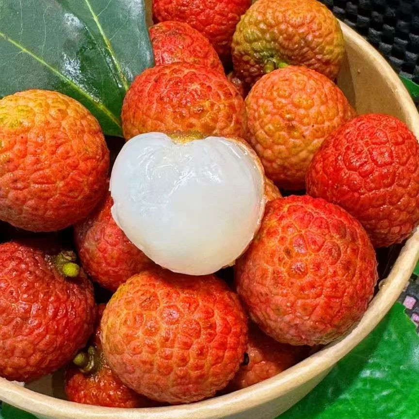 【新鲜桂味荔枝】一箱净重5斤5两海南省