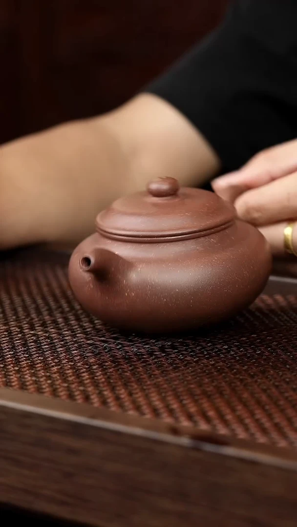 茶壶紫砂老紫泥仿古