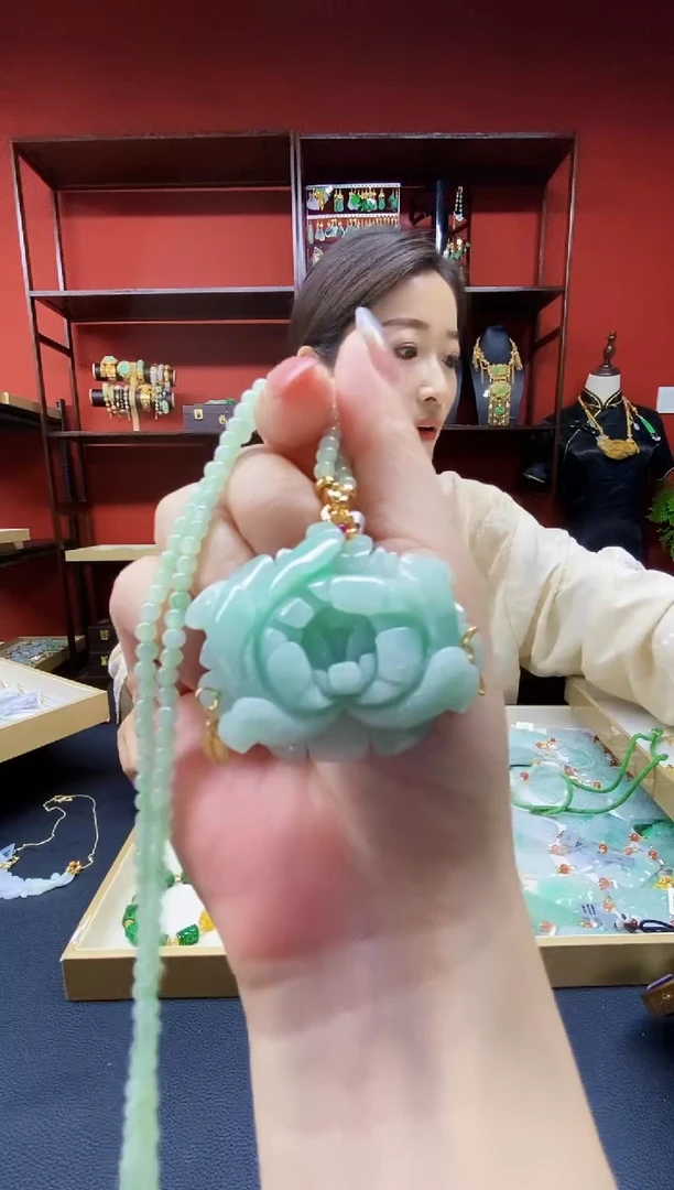 颈饰未镶嵌翡翠翡翠吊坠