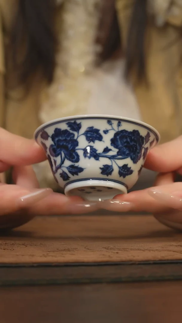 瓷片柴窑青花破价福利