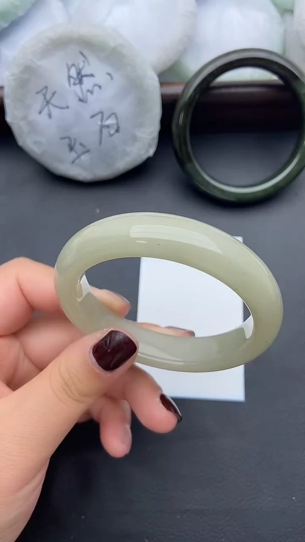 未镶嵌手镯石英质玉40+54/55