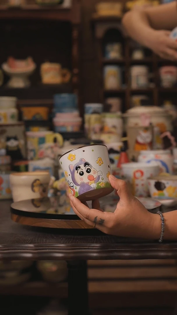 摆件景德镇釉下彩绘设计师款式陶瓷