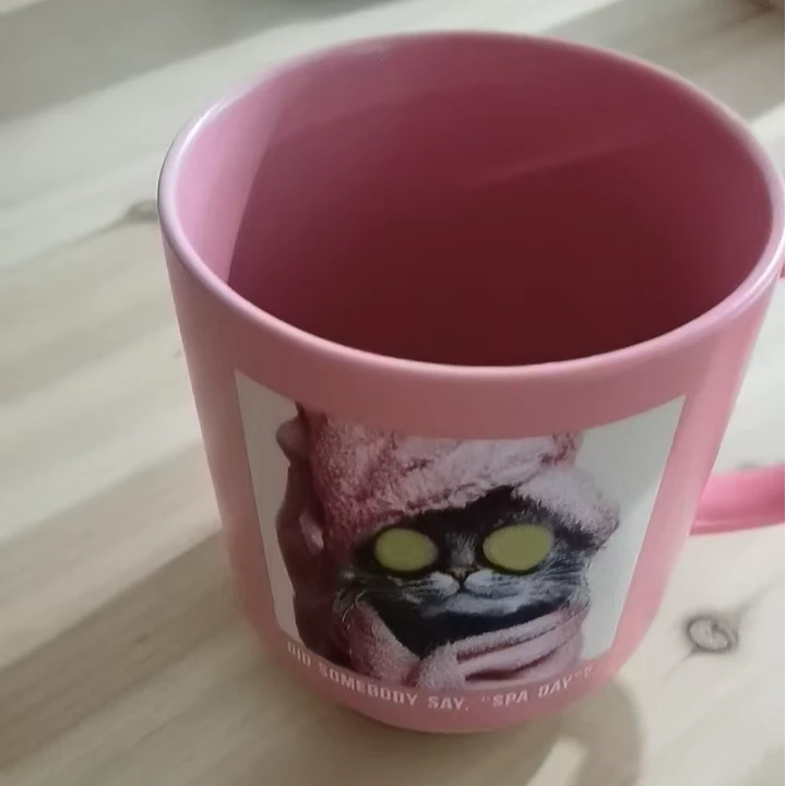 ZH575-粉色猫猫头马克杯（22）